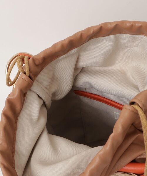 「Casselini」 2WAYバッグ - オレンジ レディース_画像4