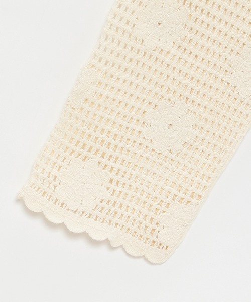 「petit main LIEN」 カーディガン FREE ライトグリーン レディース_画像4