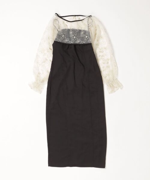 「VANNIE U」 キャミソールワンピース FREE ブラック レディース_画像2