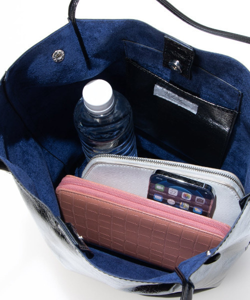 「cache cache」 トートバッグ FREE シルバー系その他 レディース_画像7