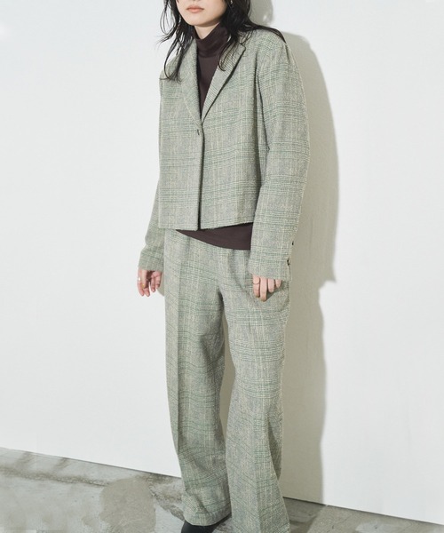 「Audrey and John Wad」 イージーパンツ S ブラウン レディース_画像3