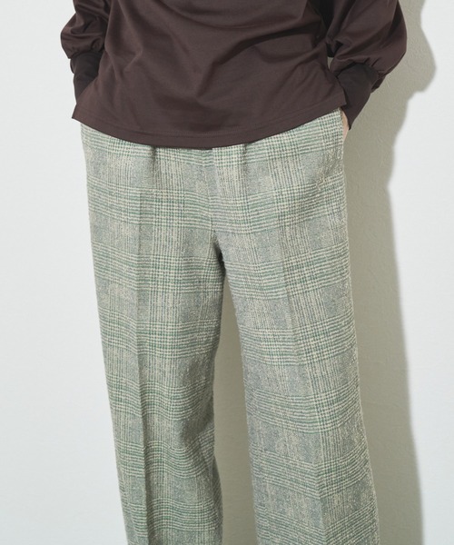 「Audrey and John Wad」 イージーパンツ S ブラウン レディース_画像6