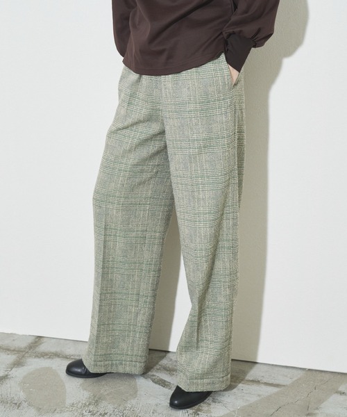 「Audrey and John Wad」 イージーパンツ S ブラウン レディース_画像7