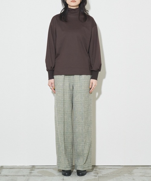 「Audrey and John Wad」 イージーパンツ S ブラウン レディース_画像9