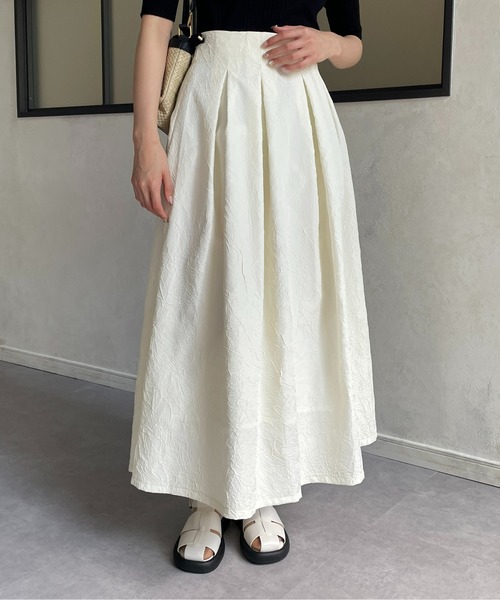 「Thevon」 フレアスカート FREE ブラック レディース_画像2