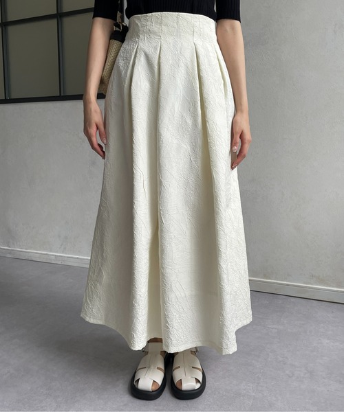 「Thevon」 フレアスカート FREE ブラック レディース_画像9