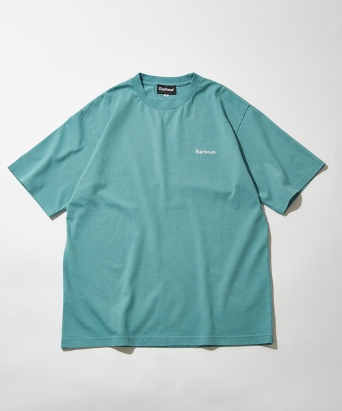 「Barbour」 半袖Tシャツ M ブラック メンズ_画像2