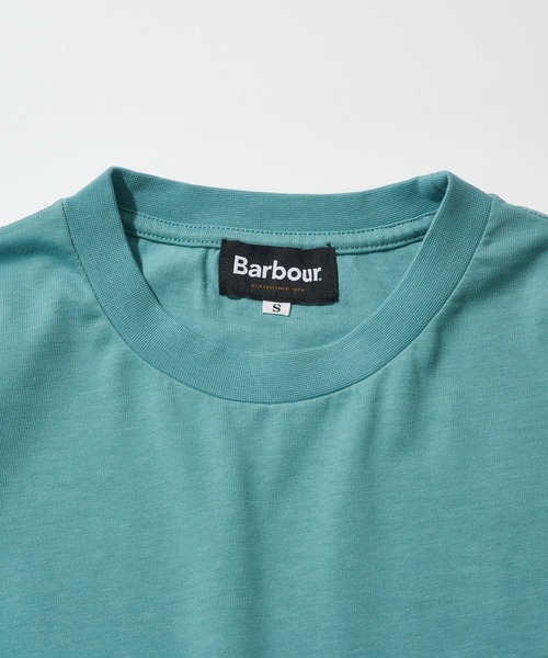 「Barbour」 半袖Tシャツ M ブラック メンズ_画像4