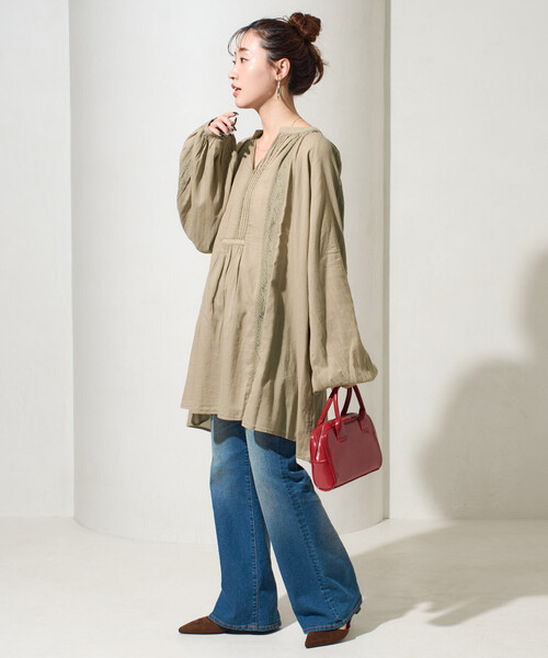 FREAK'S STORE（フリークスストア） ブラウス シャツ 限定展開 インド