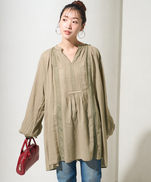 FREAK'S STORE（フリークスストア） ブラウス シャツ 限定展開 インド