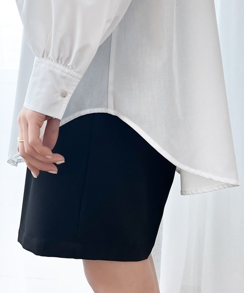 「ms+ ideal」 長袖ブラウス MEDIUM イエロー系その他 レディース_画像7