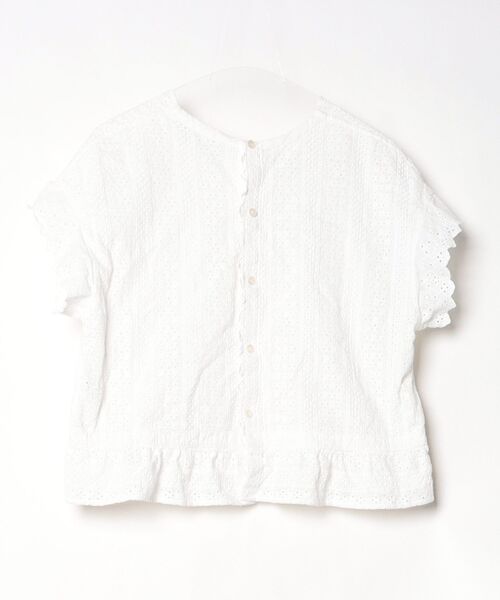 「BEAMS BOY」 ノースリーブブラウス ONE SIZE ホワイト レディース_画像2