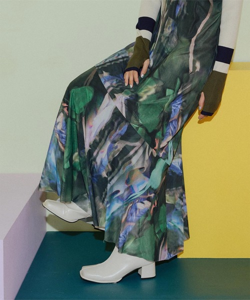 「miette」 サロペットスカート FREE ネイビー レディース_画像2