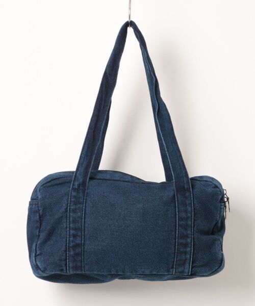 Mulberry ボストンバッグ ハンドバッグ ハート デニム地 紺 N.s ハンドバッグ デニム ハンド/ショルダー/ボストンバッグ