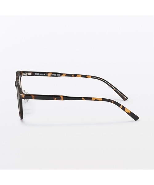 無印良品（MUJI） サングラス UV400 ブルーライト対応 ボストン型