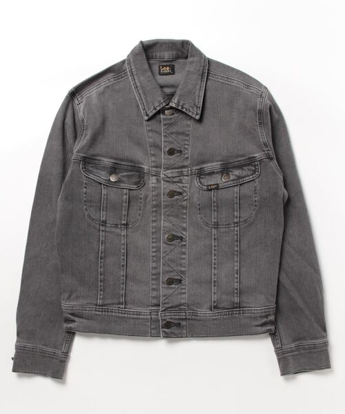 「Lee」 デニムジャケット SMALL ブラック系その他 メンズ_画像9