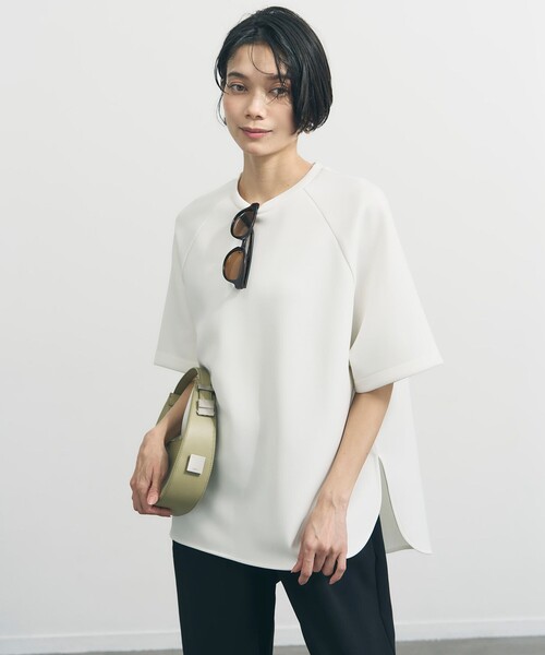 AURALEE（オーラリー） スウェットカットソー 0 グリーン レディース