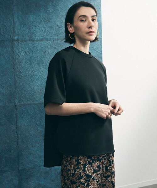 トレーナー スウェット BEAUTY FORM JERSEY light バックZIP プルオーバー レディースの画像