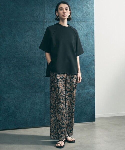 トレーナー スウェット BEAUTY FORM JERSEY light バックZIP プルオーバー レディースの画像
