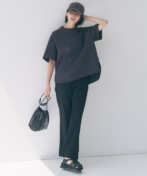 トレーナー スウェット BEAUTY FORM JERSEY light バックZIP プルオーバー レディースの画像