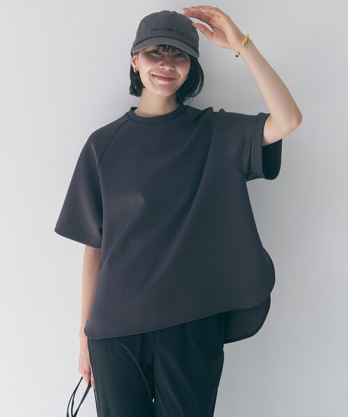 トレーナー スウェット BEAUTY FORM JERSEY light バックZIP プルオーバー レディースの画像