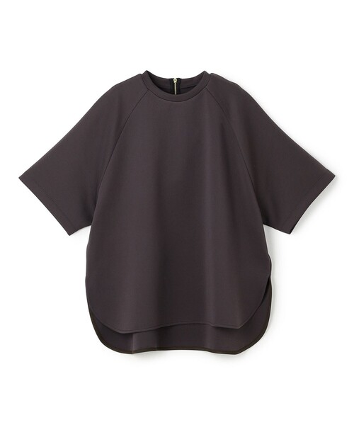 トレーナー スウェット BEAUTY FORM JERSEY light バックZIP プルオーバー レディースの画像