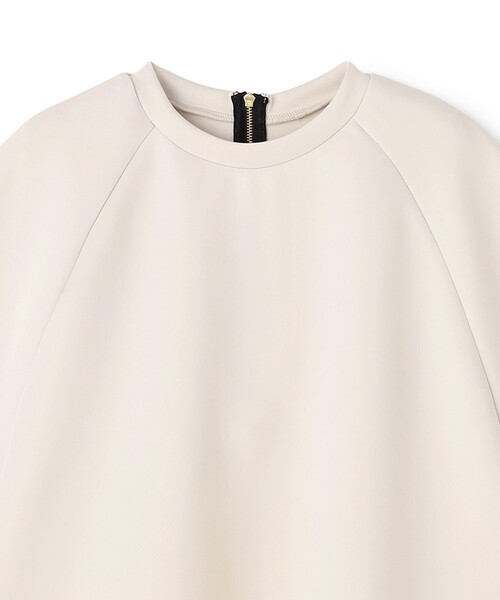 トレーナー スウェット BEAUTY FORM JERSEY light バックZIP プルオーバー レディースの画像