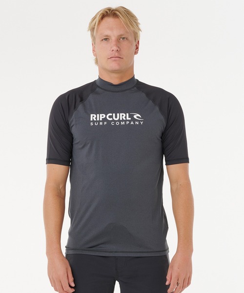 RIP CURL（リップカール） ラッシュガード メンズ 半袖 UVケアラッシュ