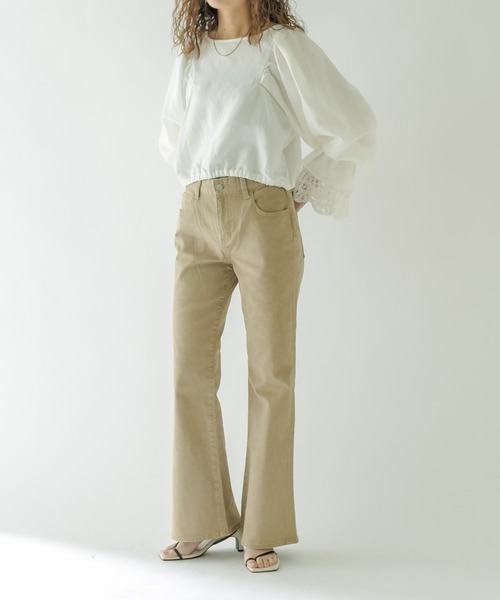 「mystic」 長袖ブラウス FREE ブラック レディース_画像4