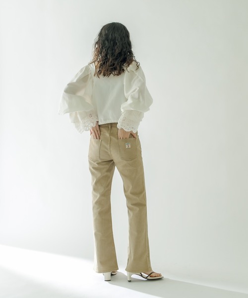 「mystic」 長袖ブラウス FREE ブラック レディース_画像7