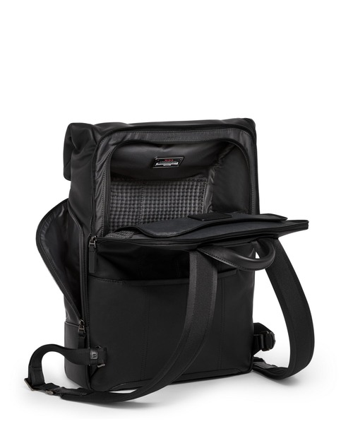 デイバック リュック HARRISON 「オズボーン」ロール・トップ・バックパック（A4/PC15インチまで対応） メンズの画像