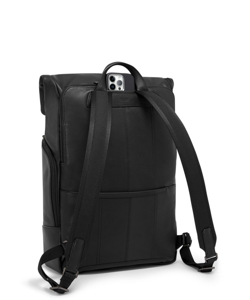 デイバック リュック HARRISON 「オズボーン」ロール・トップ・バックパック（A4/PC15インチまで対応） メンズの画像
