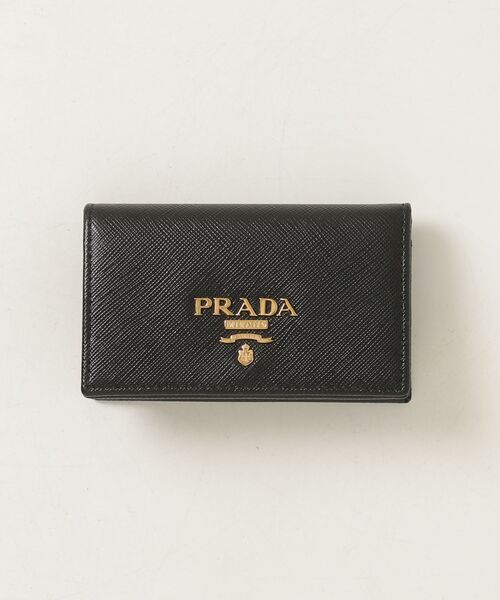 PRADA（プラダ） サフィアーノ カードケース - ブラック レディース