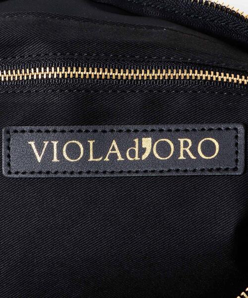 「VIOLAd'ORO」 2WAYバッグ SMALL ブラック レディース_画像7