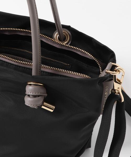 「VIOLAd'ORO」 2WAYバッグ SMALL ブラック レディース_画像9