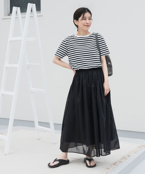 「URBAN RESEARCH DOORS」 ドッキングワンピース MEDIUM チャコールグレー レディースの画像