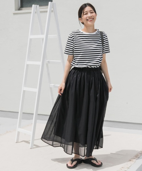 「URBAN RESEARCH DOORS」 ドッキングワンピース MEDIUM チャコールグレー レディースの画像