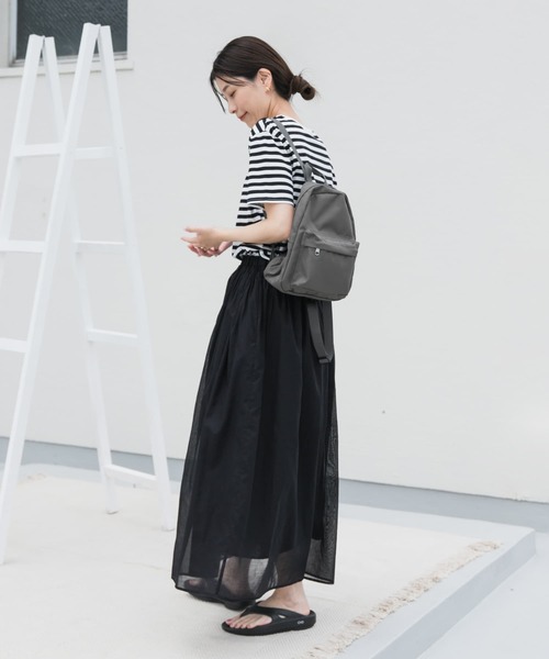 「URBAN RESEARCH DOORS」 ドッキングワンピース MEDIUM チャコールグレー レディースの画像