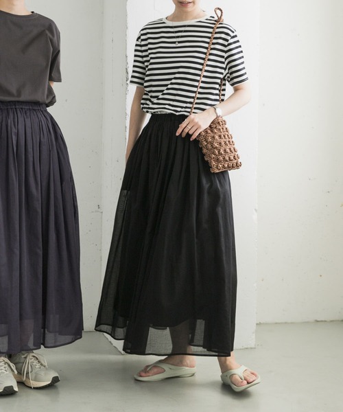 「URBAN RESEARCH DOORS」 ドッキングワンピース MEDIUM チャコールグレー レディースの画像