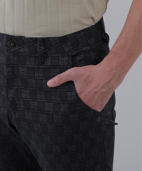 St ANDREWS パンツ 「St ANDREWS」「ストレッチ」SAモノグラム