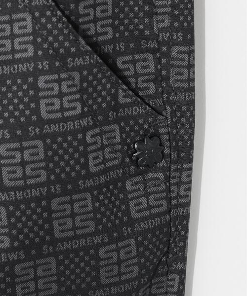 St ANDREWS パンツ 「St ANDREWS」「ストレッチ」SAモノグラム