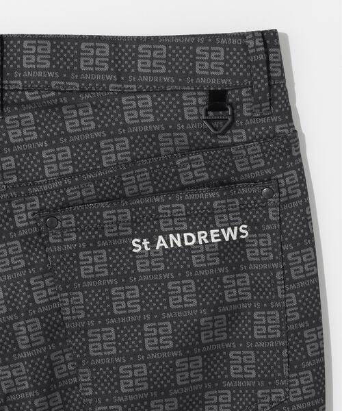 St ANDREWS パンツ 「St ANDREWS」「ストレッチ」SAモノグラム