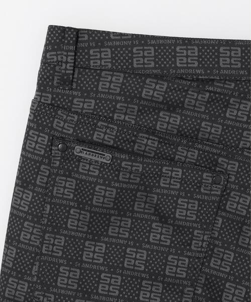 St ANDREWS パンツ 「St ANDREWS」「ストレッチ」SAモノグラム