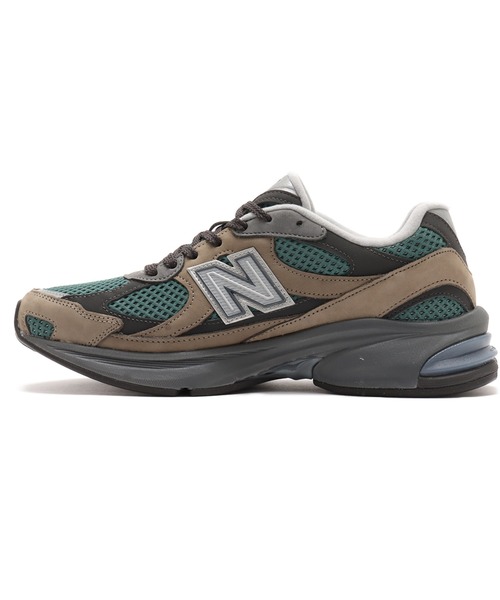 「New Balance」 ローカットスニーカー 28.0糎 赤銅色 メンズ