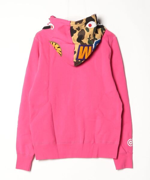 A BATHING APE（アベイシングエイプ） ジップアップパーカー L ピンク