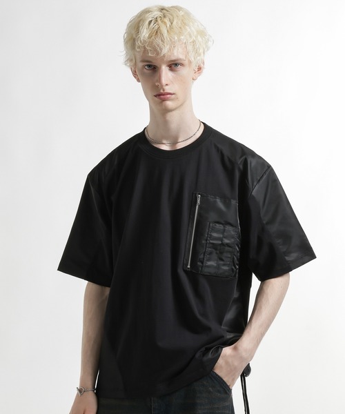tシャツ MA-1ドッキングプルオーバー(HARE) メンズの画像