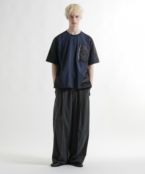 tシャツ MA-1ドッキングプルオーバー(HARE) メンズの画像