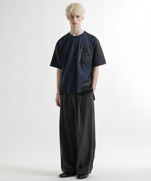 tシャツ MA-1ドッキングプルオーバー(HARE) メンズの画像