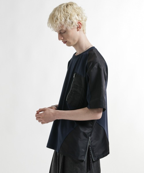 tシャツ MA-1ドッキングプルオーバー(HARE) メンズの画像