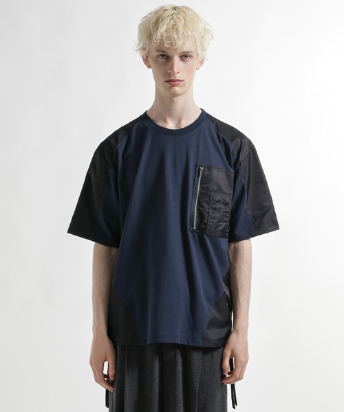 tシャツ MA-1ドッキングプルオーバー(HARE) メンズの画像